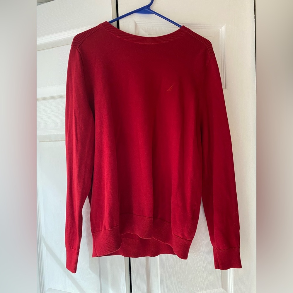 Nautica red men’s sweater